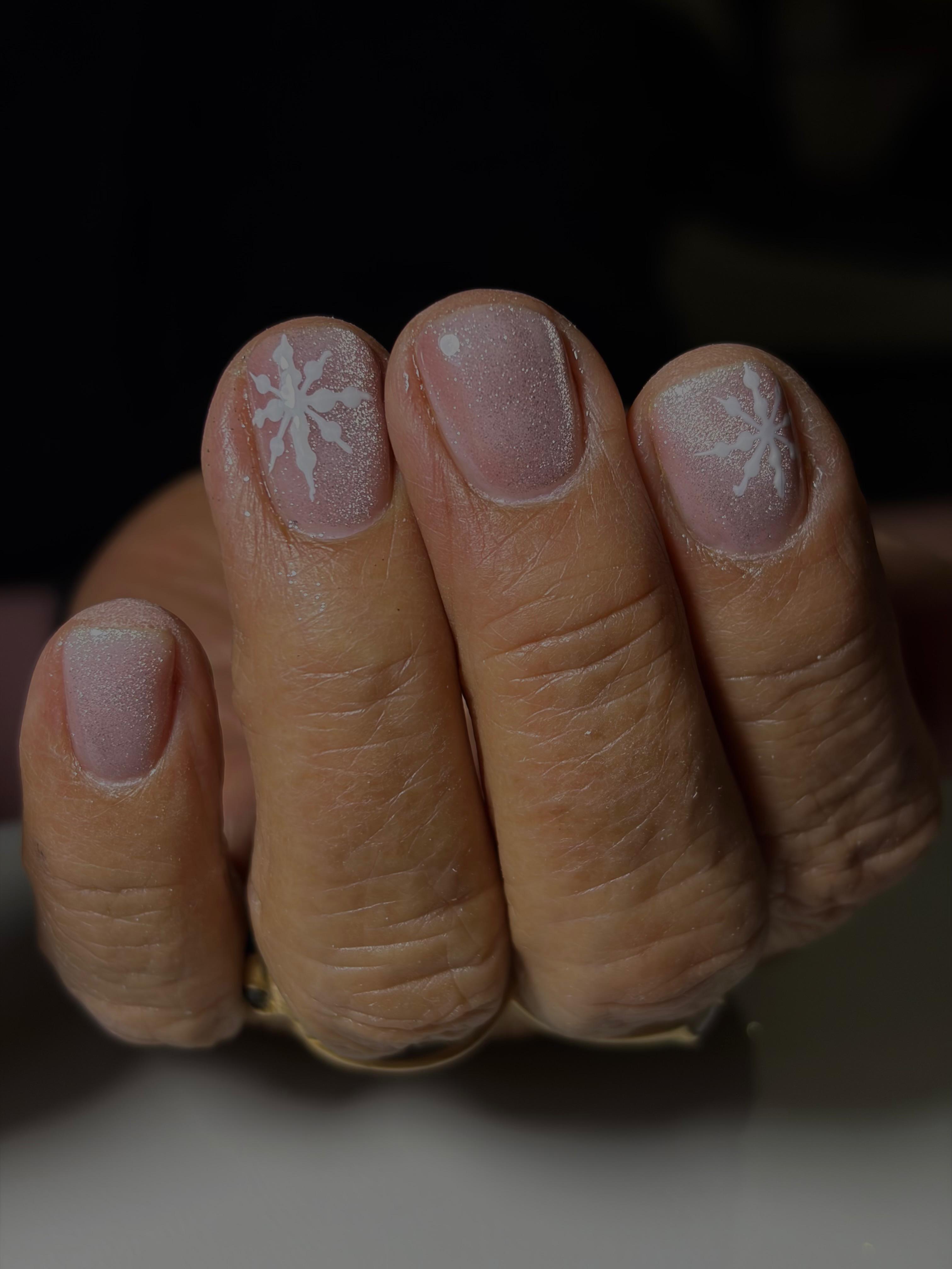 Gel sobre uña natural✨